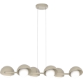 Suspension sur câble BOOM 6xG9/8W/230V beige
